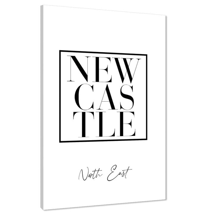 Newcastle Canvas Art Prints Cities Black and White - 1RP1272M