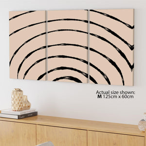 Abstract Black Natural Line Drawing Canvas Art Pictures