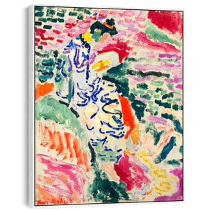 Extra Large Colourful Henri Matisse Wall Art Framed Canvas Print of Woman beside the Water Painting