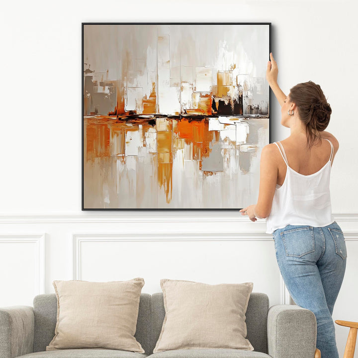 Orange Canvas Pictures, Framed Prints & Wall Art - Next Day Delivery