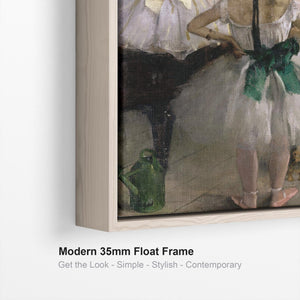 Edgar Degas - Framed Wall Art Print Canvas Picture - The Dance Class