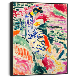 Extra Large Colourful Henri Matisse Wall Art Framed Canvas Print of Woman beside the Water Painting