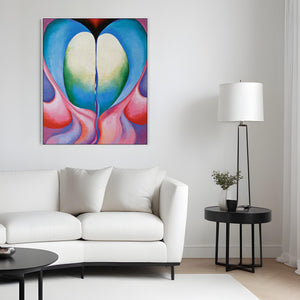 Georgia OKeeffe Framed Wall Art Print Canvas Abstract Series 1 No 8