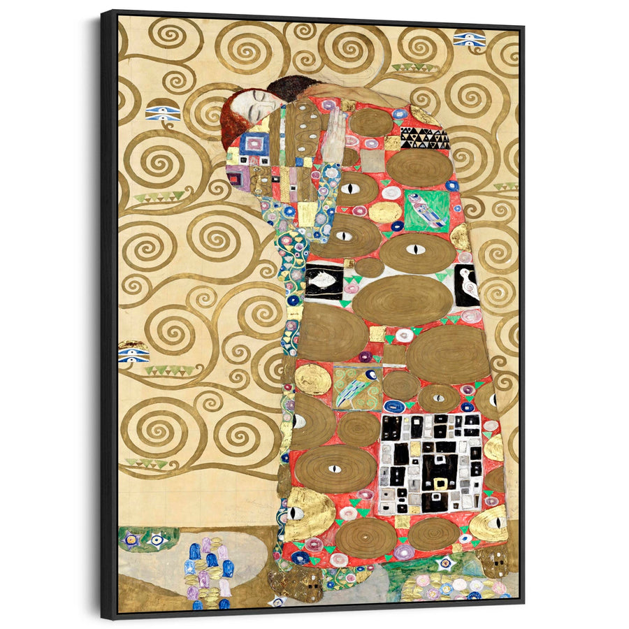 Gustav Klimt Canvas Artwork Framed Print Fulfillment