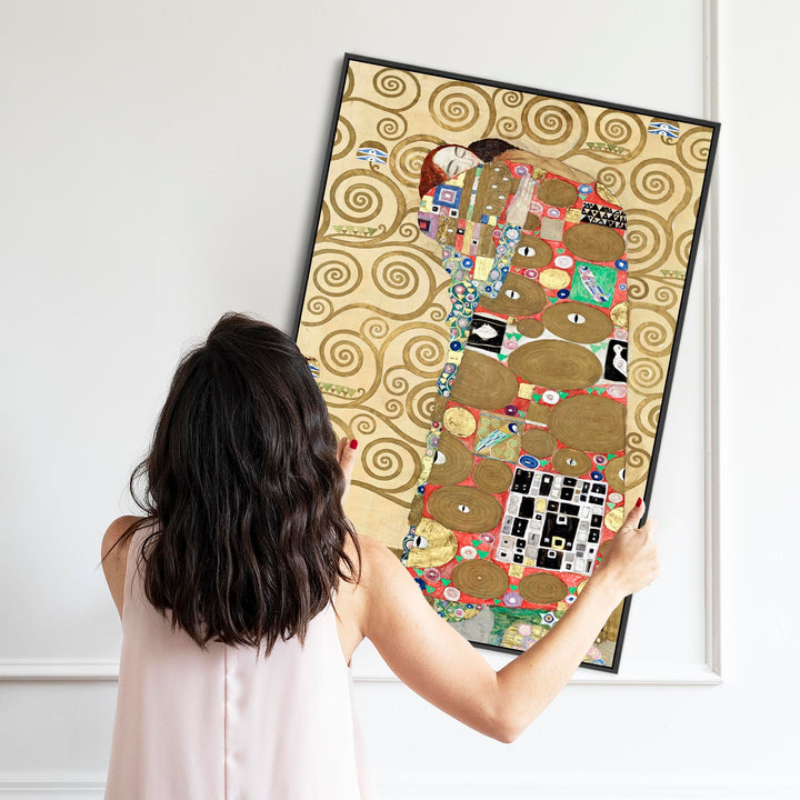 Gustav Klimt Canvas Artwork Framed Print Fulfillment - FFp-2614-B-L