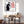 Large Banksy Framed Canvas Art Print - Im Out of Bed and Dressed