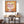 Burnt Orange Abstract Wall Art for Living Room - Paul Klee Framed Canvas