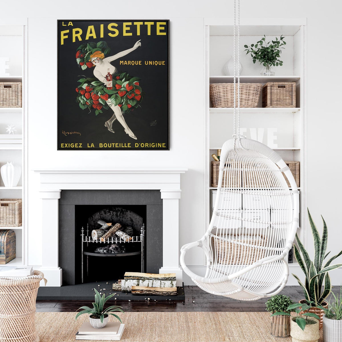 Leonetto Cappiello Framed Kitchen Art Print - French Poster Fraisette ...