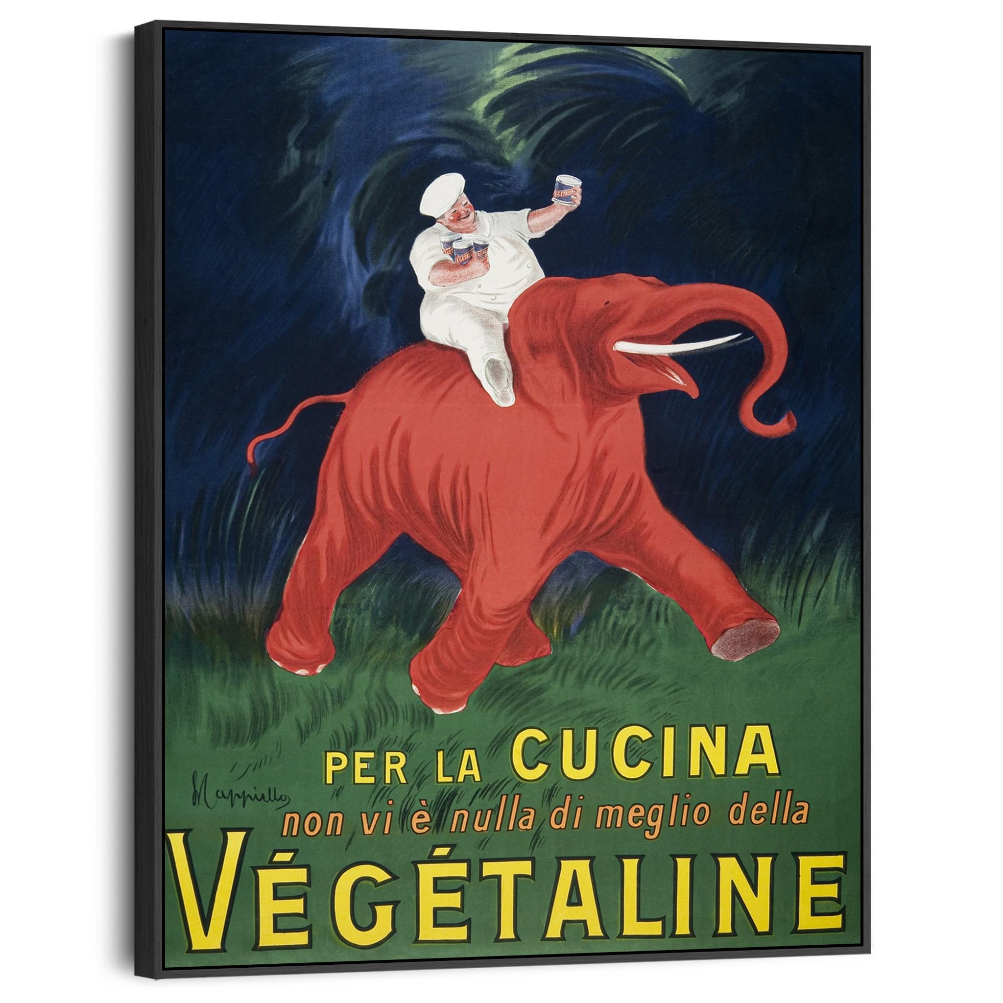 Cappiello Framed Kitchen Wall Art Print French Poster Veget