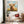 Large Highland Cow Abstract Wall Art Framed Canvas Print of Scottish Painting - 100cm x 100cm
