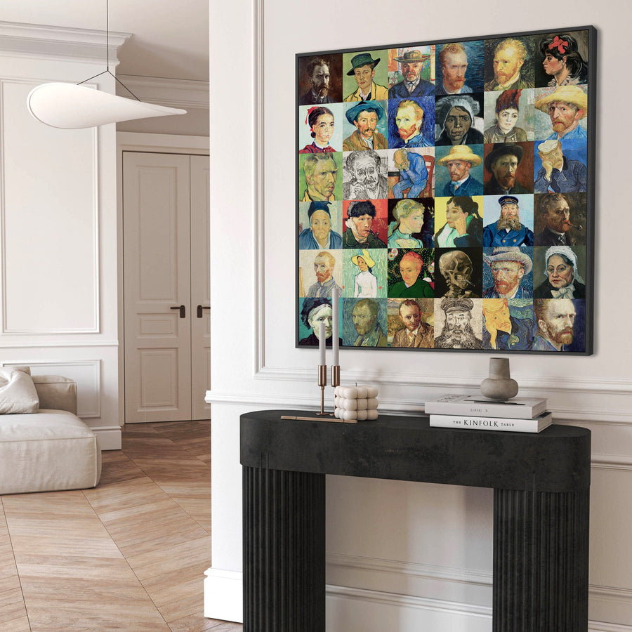 Large Vincent Van Gogh Framed Wall Art Print On Canvas Multi Coloure large-vincent-van-gogh-framed-wall-art-print-on-canvas-multi-coloure