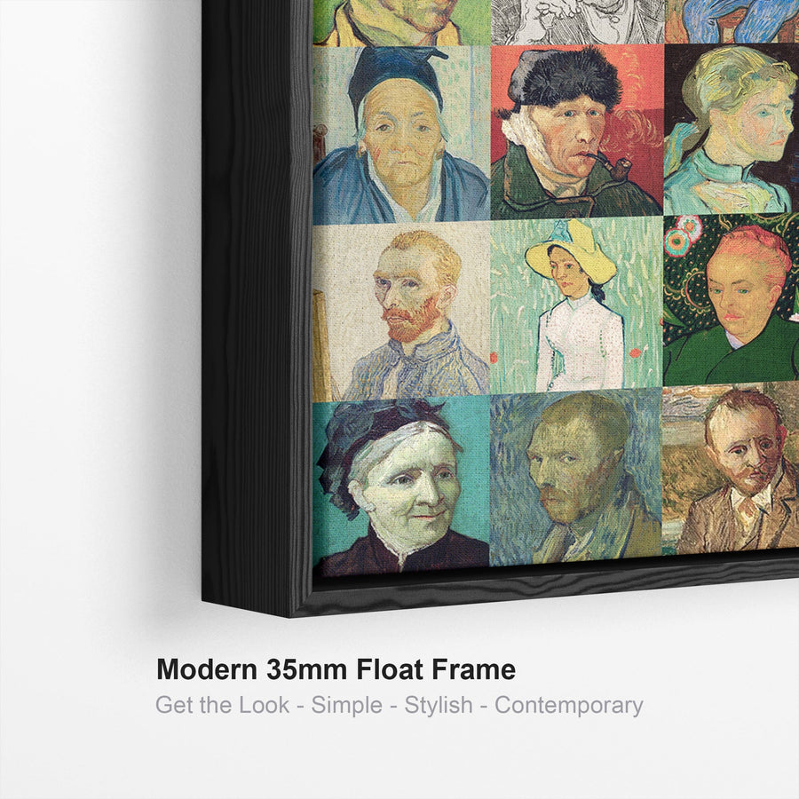 Large Vincent Van Gogh Framed Wall Art Print On Canvas Multi Coloure large-vincent-van-gogh-framed-wall-art-print-on-canvas-multi-coloure