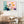 Abstract Colourul Floral - Pink Green Framed Canvas Art Print