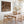 Kitchen Framed Canvas Wall Art Abstract Brown Cream - Espresso