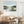 Framed Artwork Canvas Art Print Abstract Landscape Mountain - Green