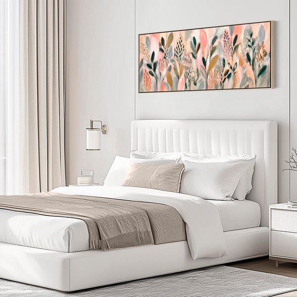Bedroom Wall Art - Colourful Over Bed Framed Canvas Picture