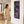 Tall Vertical Framed Purple Wall Art Aubergine Purple Upright