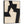 Beige Black Abstract Framed Artwork - Neutral Fracture