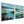 Extra Large Pair Framed Scottish Wall Art - Teal Blue Set of 2
