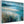 Large Living Room Framed Lounge Wall Art - Teal Blue Grey