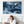 Blue White Framed Abstract Artwork Canvas XL - Deepflow