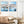 Large Set of 2 Coastal Wall Art - Framed Pair - Cornish Harbour Canvases