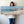 Blue Coastal Wall Art Panoramic - Cornish Harbour
