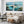 Extra Large Pair Framed Scottish Wall Art - Teal Blue Set of 2