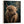 Bonnie - Blonde Highland Cow - Teal Framed Canvas Wall Art