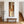 Upright Brown Beige Vertical Artwork Canvas Narrow Earth