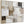 Neutral Warm Cream Beige Framed Canvas Wall Art - Ivory Blush