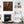 Rust Brown Orange Abstract Wall Art - Forged Embers