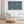Extra Large Teal Cream Living Room over Sofa Framed Wall Art