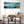 Wide Teal Blue Grey Framed Long Canvas Art Picture - Windswept