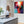Unique Colourful Abstract Framed Wall Art Multi-Coloured Cascade