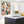 Colourful Kitchen Canvas Floral Wall Art - Frame Included