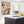 Colourful Kitchen Floral Wall Art Canvas - Frame Included