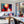 Extra Large Multi-Coloured Unique Framed Wall Art Colourful Illusion