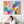Multi-Coloured Unique Abstract Framed Wall Art Colourful Moods