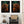 Coos - Highland Cows - Unique Pair Framed Canvases - Set of 2
