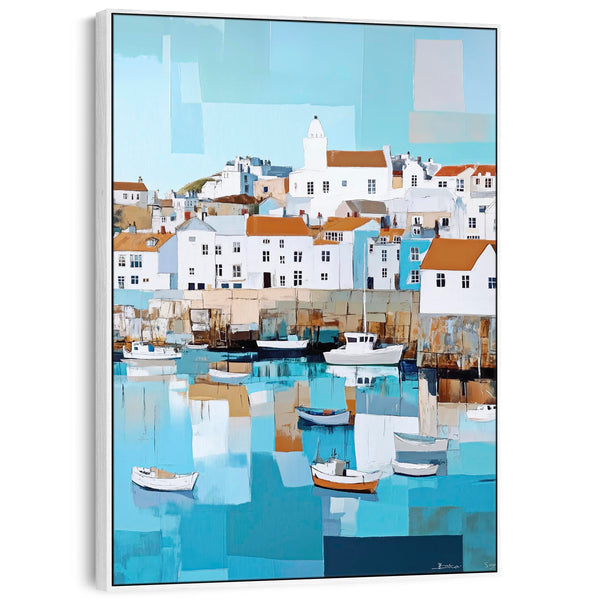 Framed Cornish Wall Art - Cerulean Harbour