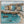 Cornwall Coastal Framed Artwork on Canvas Blue