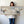 Neutral Cream Grey Long Wide Wall Art Canvas for Bedroom
