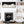 Neutral Beige Black Framed Horizontal Artwork Canvas Cream Wave Panoramic