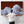 Extra Large Dark Red Clouds Living Room Wall Art Canvas