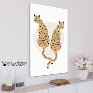 Jaguar Canvas Art Prints - Tawney Yellow