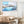 Kitchen Canvas Wall Art - Framed Cornish Coastal Artwork in Blue
