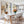 Sitting Room Framed Artwork on Canvas Beige Earth Blend