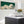 Wide Emerald Green Clouds Panoramic Framed Wall Art Canvas