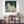 Emerald Green Clouds Square Framed Wall Art Canvas